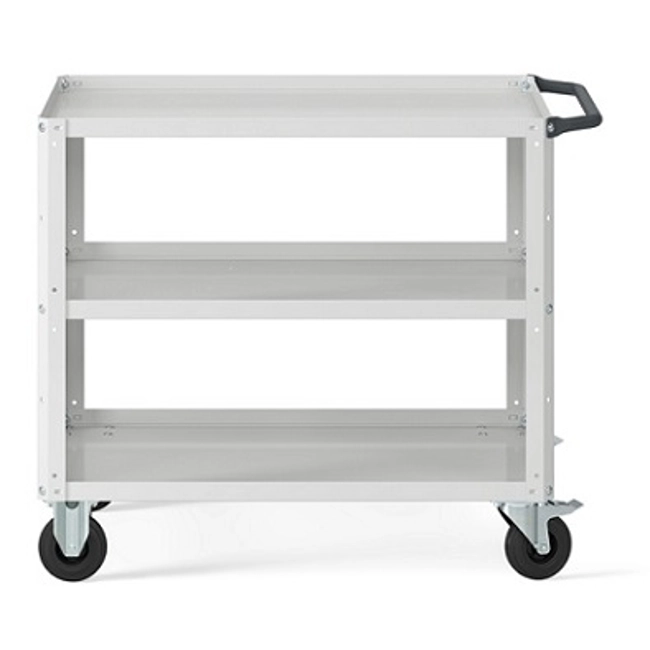 Vendita online Carrello Clever 1005 Large mm.1024x615x847H - Grigio Chiaro RAL7035